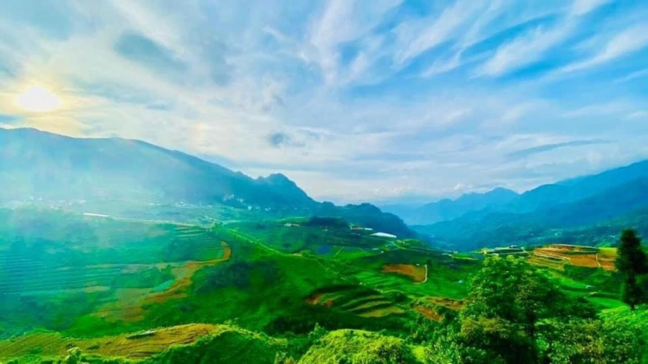Ha Lu Homestay Lao Cai Exteriör bild