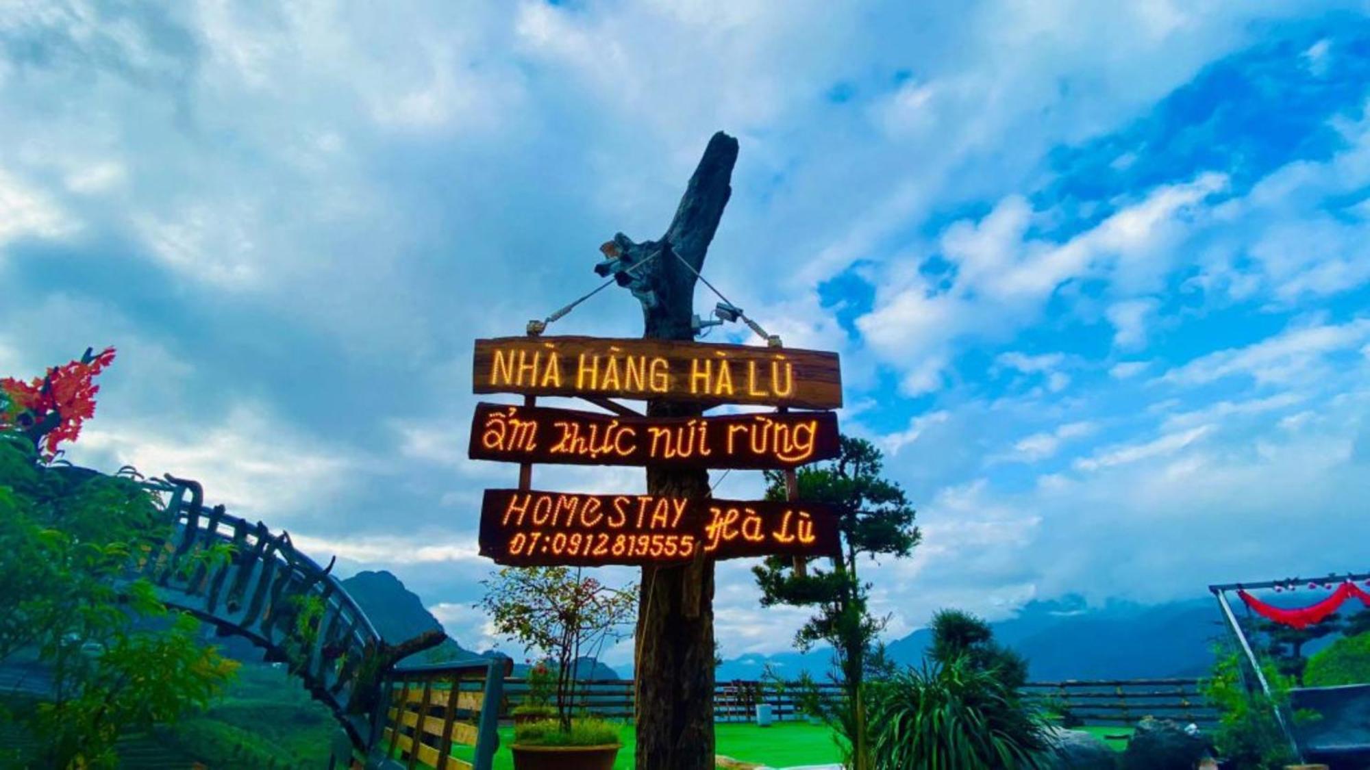 Ha Lu Homestay Lao Cai Exteriör bild